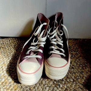 Higher too Chuck Taylor converse